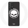 Image de Coque - Maniacase - Samsung Galaxy A33 5G - Tête de mort - Silicone - Souple noir