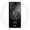 Image de Coque - MANIACASE - Samsung Galaxy A33 5G - Silicone noir - Game Of Thrones Targaryen - Souple noir
