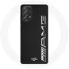 Image de Coque pour Samsung Galaxy A33 5G Amg Logo Carbone Texture