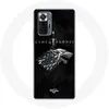 Image de Coque pour Xiaomi Redmi Note 10 Pro Game of Thrones Saison 8 Le Trône de Fer La maison Stark Logo L'hiver arrive