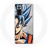 Image de Coque - MANIACASE - Xiaomi Redmi Note 10 Pro - Anime Dragon Ball Goku - Silicone Souple - Bleu Noir noir
