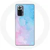 Image de Coque pour Xiaomi Redmi Note 10 Pro Fond bleu rose