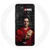 Image de Coque - MANIACASE - Samsung Galaxy A03 - Silicone noir - La casa de papel Berlin - Souple