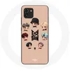 Image de Coque pour Samsung Galaxy A03 BTS TinyTAN Animation Affiche RM Jin Suga J-Hope Jimin V Et Jungkook