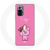 Image de Coque - MANIACASE - Xiaomi Redmi Note 10 Pro - Silicone - Souple - BTS Bangtan Sonyeondan BT21 noir