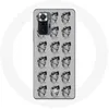 Image de Coque pour Xiaomi Redmi Note 10 Pro Statue fond gris