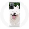 Image de Coque - MANIACASE - Xiaomi Redmi Note 10 Pro - Silicone - Souple - Samoyède Blanc blanc