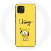Image de Coque - BTS - Samsung Galaxy A03 - Jaune - Silicone - Souple jaune