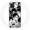 Image de Coque pour Samsung Galaxy A03 Attaque des Titans Manga Levi Ackerman