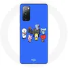 Image de Coque - BTS - Samsung Galaxy S20 FE - Silicone - Souple - Motif BTS BT21 bleu
