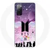 Image de Coque pour Samsung Galaxy S20 FE BTS Bangtan Affiche Signature Logo Noir