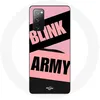Image de Coque pour Samsung Galaxy S20 FE BTS ARMY Et Blackpink Blink Rose Noir