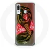 Image de Coque pour Samsung Galaxy A20 Cobra Kai Logo Affiche Série