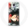 Image de Coque - Samsung - Galaxy A8 2018 - Silicone - Souple - Mikasa Ackerman Anime noir