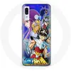 Image de Coque pour Samsung Galaxy A40 Les Chevaliers du Zodiaque Anime Culte Saint Seiya Manga
