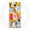 Image de Coque pour Samsung Galaxy A6 2018 BTS Bangtan Sonyeondan BT21 Tata Chimmy Cooky Rj Shooky Koya Mang Et Van