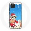 Image de Coque - Maniacase - Samsung Galaxy A03 - Anime One Piece Luffy - Souple - Protection et décoration noir