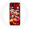 Image de Coque pour Xiaomi Redmi 9C Mickey Mouse et Minnie Mouse le jour de Noël