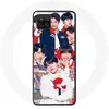 Image de Coque pour Samsung Galaxy A12 BTS Affiche Memebers Cadeau de Noël 2023