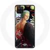 Image de Coque - Maniacase - Samsung Galaxy A22 4G - One Piece Joyeux Noël - Anime Manga - Souple noir