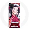 Image de Coque pour Samsung Galaxy A22 4G Anime Demon Slayer Kamado Nezuko Le jour de Noël 2023