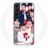 Image de Coque pour Samsung Galaxy S21 FE BTS Affiche Memebers Cadeau de Noël 2023