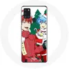Image de Coque pour Samsung Galaxy A21s Karma et Nagisa Assassination Classroom Anime Christmas day