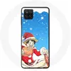 Image de Coque - Maniacase - Samsung Galaxy A22 4G - Anime One Piece Luffy - Souple - Protection et décoration noir