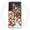 Image de Coque pour Samsung Galaxy S22 One Piece Christmas Day Anime Manga