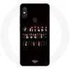 Image de Coque pour Xiaomi Redmi Note 5 AI Dual Camera Stranger Things Affiche Friends Don't Lie Joyeux noël
