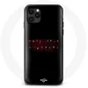 Image de Coque pour Iphone 11 Pro Max - MANIACASE - Stranger Things - Noir - Plastique - Résine