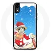 Image de Coque - Maniacase - Iphone XS - Anime One Piece Luffy - Souple - Noir noir