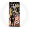 Image de Coque pour Samsung Galaxy A6 2018 PSG Neymar et Mbappé Joyeux noël