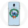 Image de Coque pour Samsung Galaxy J5 2017 Stitch neige joyeux Noël bleu