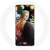 Image de Coque - Maniacase - Samsung Galaxy A51 5G - One Piece Joyeux Noël - Protection - Souple noir