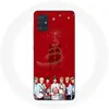 Image de Coque pour Samsung Galaxy A51 5G BTS Bangtan Garçons Fond Rouge Cadeau de Noël 2023