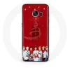 Image de Coque pour Samsung Galaxy S7 BTS Bangtan Garçons Fond Rouge Cadeau de Noël 2023
