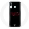 Image de Coque pour Samsung Galaxy A20 Stranger Things Affiche Logo Joyeux noël