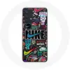 Image de Coque - Nike - Samsung Galaxy A32 5G - Multicolore - Souple - Fashion pur