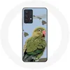 Image de Coque - Perruches Oiseaux - Samsung Galaxy A32 5G - Souple - Vert - Synthétique vert