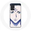 Image de Coque Maniacase pour pour Samsung Galaxy A32 5G Hunter x Hunter Chrollo Lucilfer Manga noir