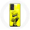 Image de Coque - MANIACASE - Samsung Galaxy A32 5G - Logo Just do it - Souple - Bleu et Jaune jaune
