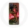 Image de Coque - Maniacase - Xiaomi Redmi Note 11s 5G - Cobra Kai Logo - Silicone - Souple noir