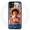 Image de Coque pour Iphone 12 Mini - One Piece - Luffy - Souple - Synthétique - Mixte