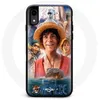 Image de Coque - Maniacase - Iphone X - One Piece Luffy - Silicone - Souple noir