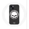 Image de Coque pour Iphone 14 - Harley Davidson - Tête de mort - Souple - Noir - Mixte