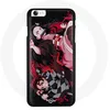 Image de Coque pour Iphone 6 - Maniacase - Demon Slayer - Souple - Noir - Protection et décoration