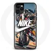 Image de Coque pour Iphone 11 Pro - Nike - Logo Blanc - Motif Roue Moto - Souple - Mixte blanc