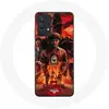 Image de Coque - Maniacase - Samsung Galaxy A13 4G - Souple - Noir - Stranger Things Saison 5