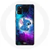 Image de Coque - Maniacase - Samsung Galaxy S20 Plus - Souple - Coloré - Stitch Ohana Citation Espace